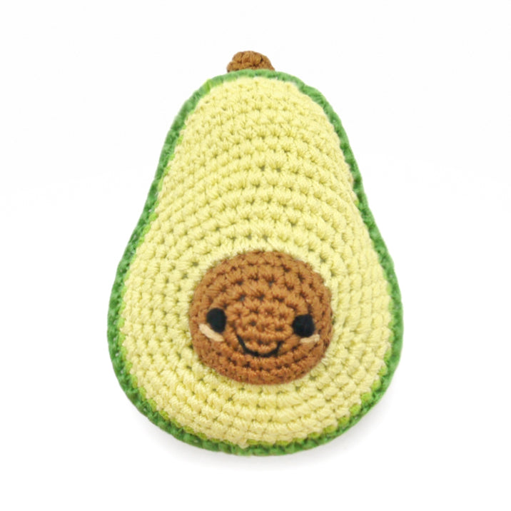 Crochet Avocado Dog Toy