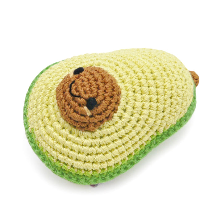 Crochet Avocado Dog Toy