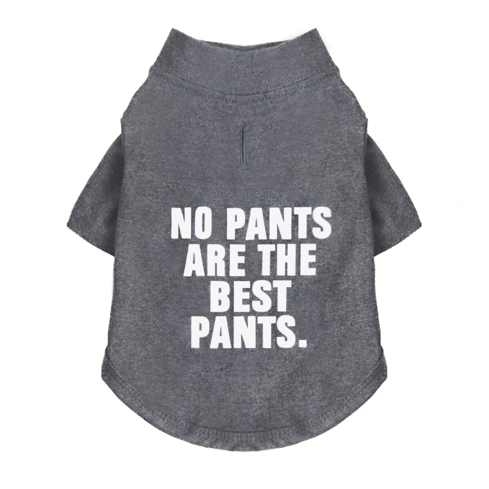 No Pants Dog T-Shirt