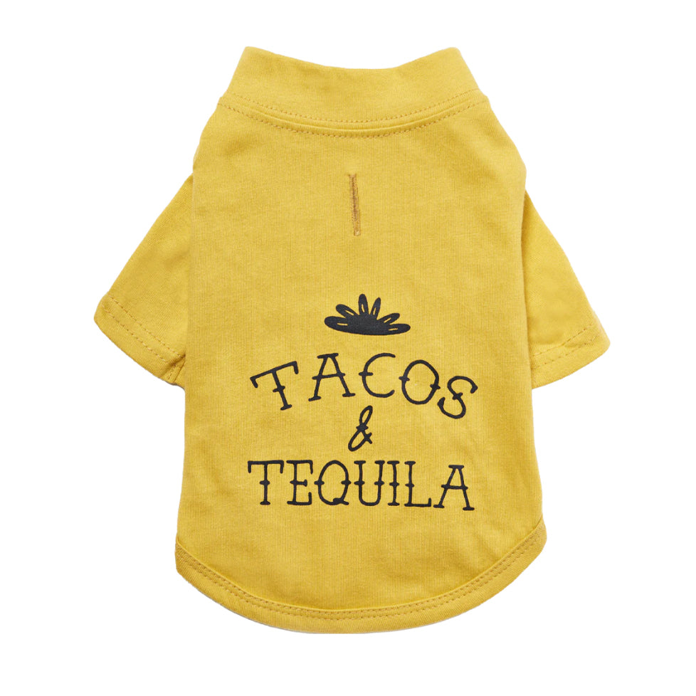 Tacos & Tequila Dog Tee