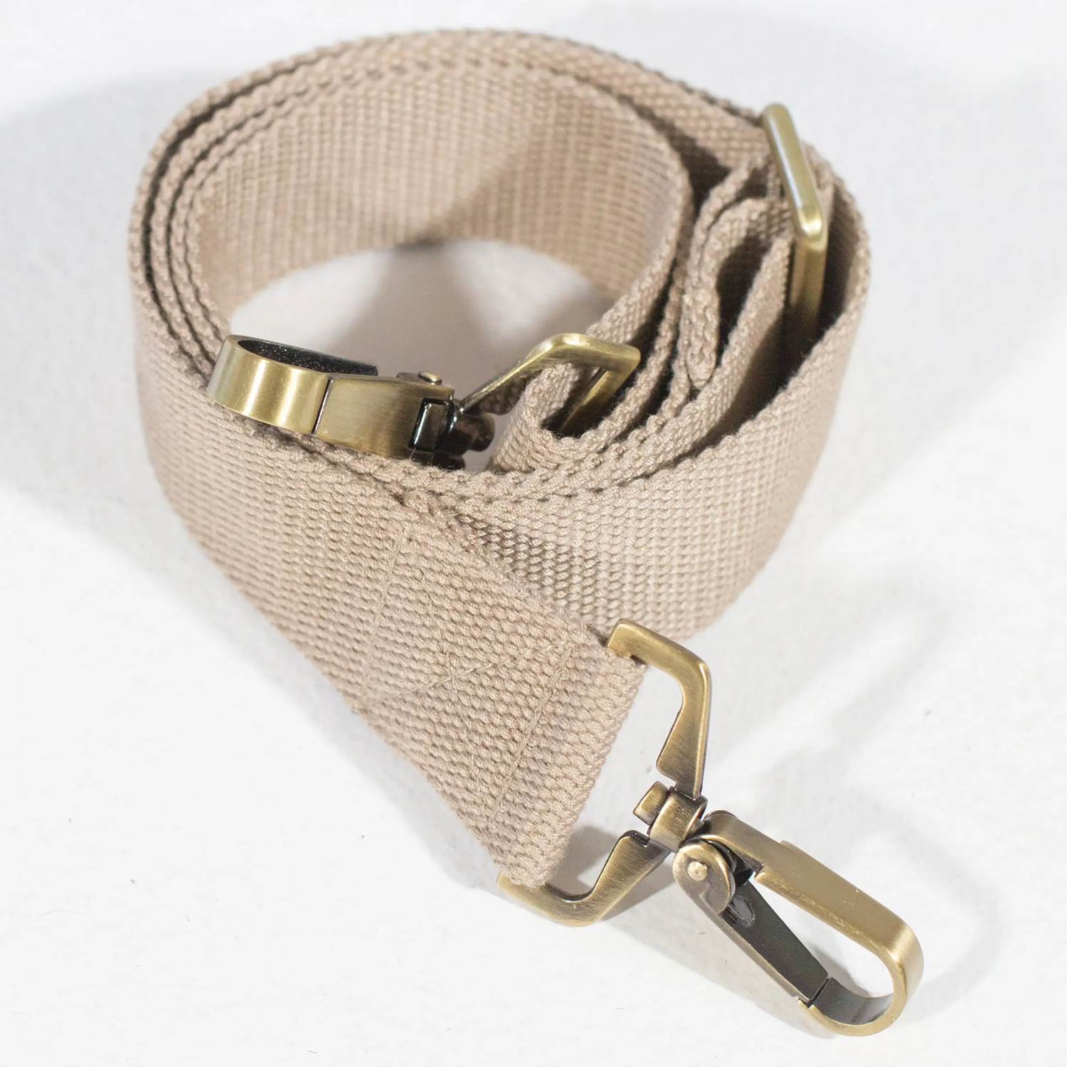 Pet Carrier - Champagne Mia Dog Carrier Strap by BK Atelier
