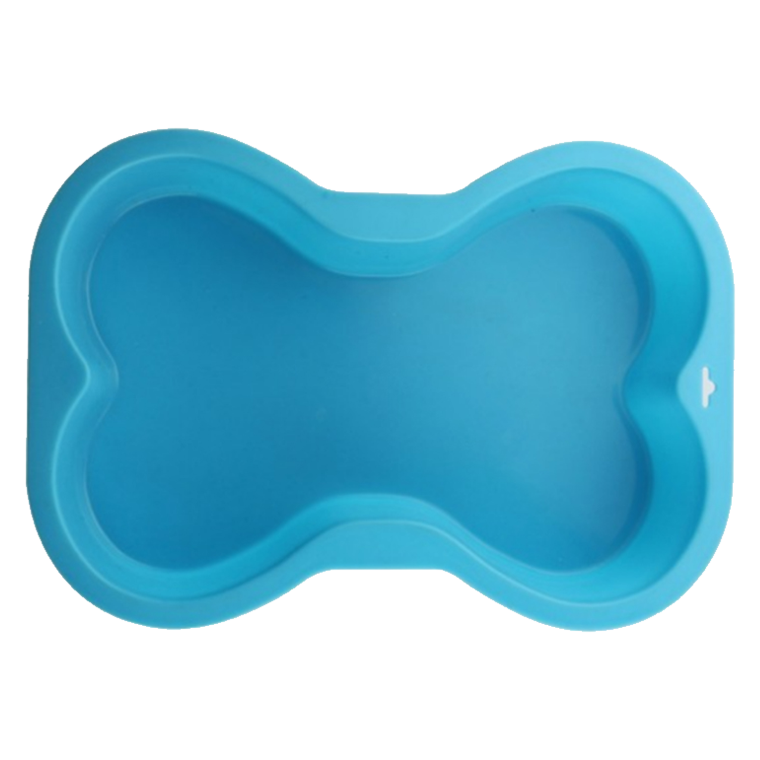 Pet Boutique - Dog Treats - Blue Silicone Bone Cake Pan for Dogs