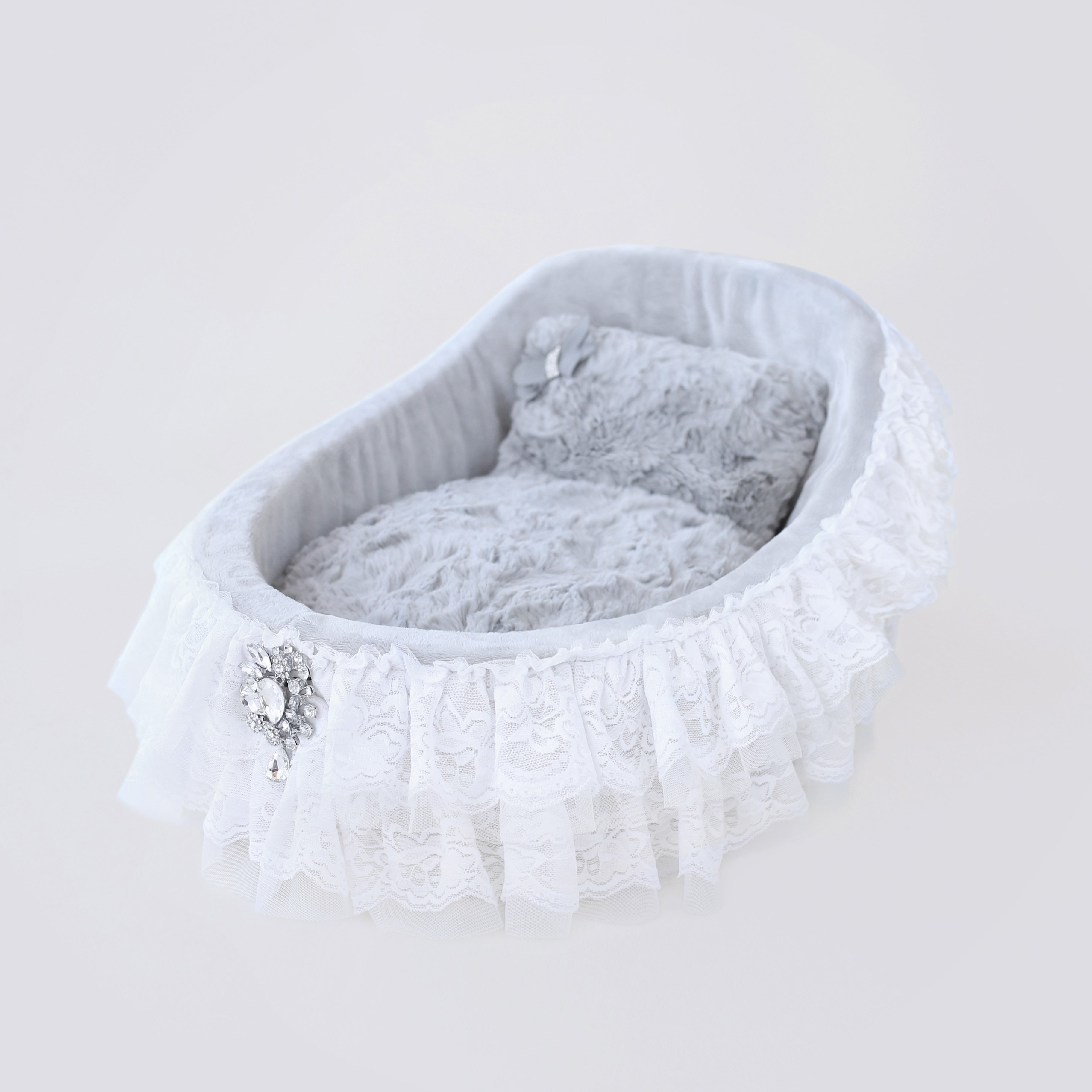 Crib Collection Dog Bed: Sterling