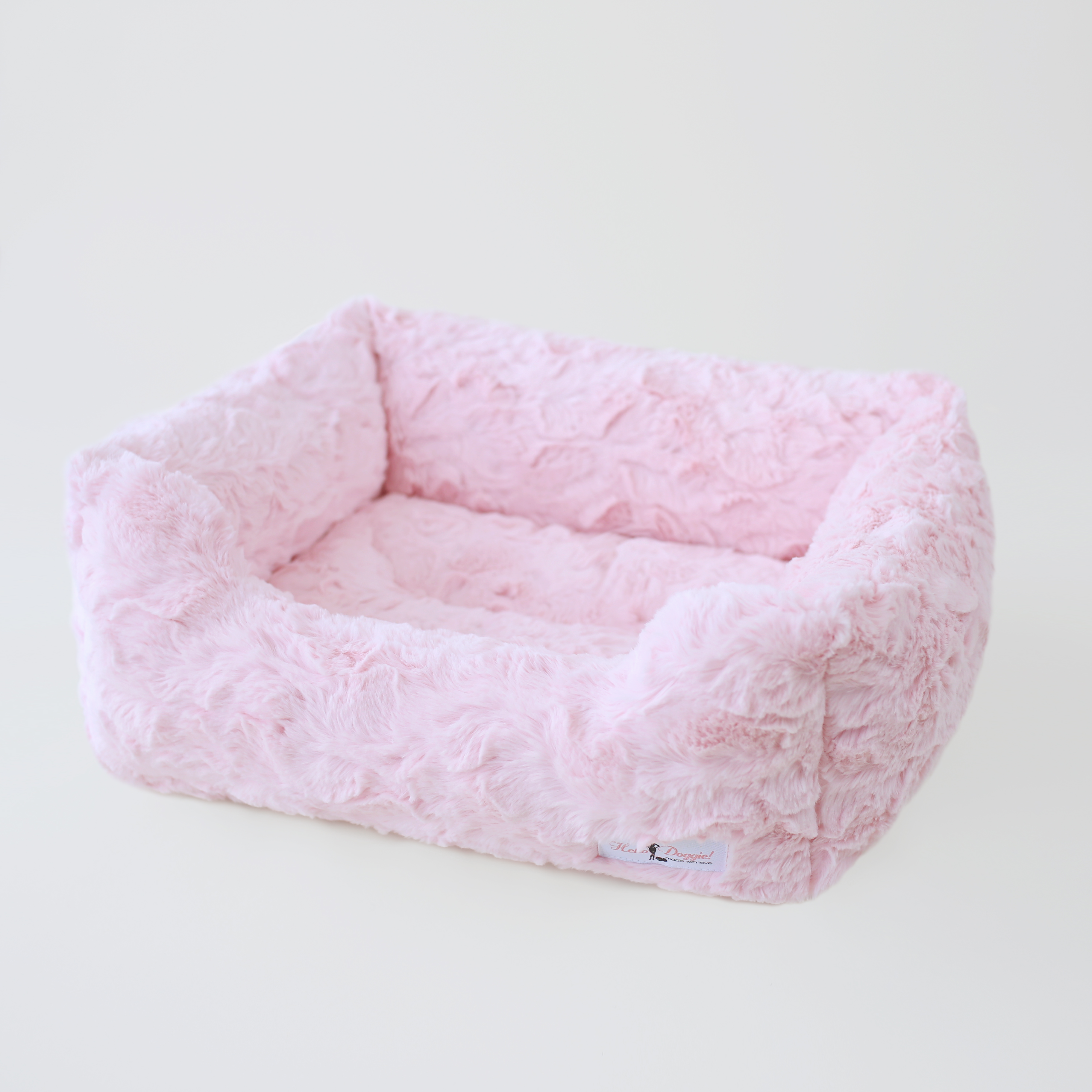 Pet Boutique - Designer Dog Beds - Hello Doggie - Bella Dog Bed - Light Pink