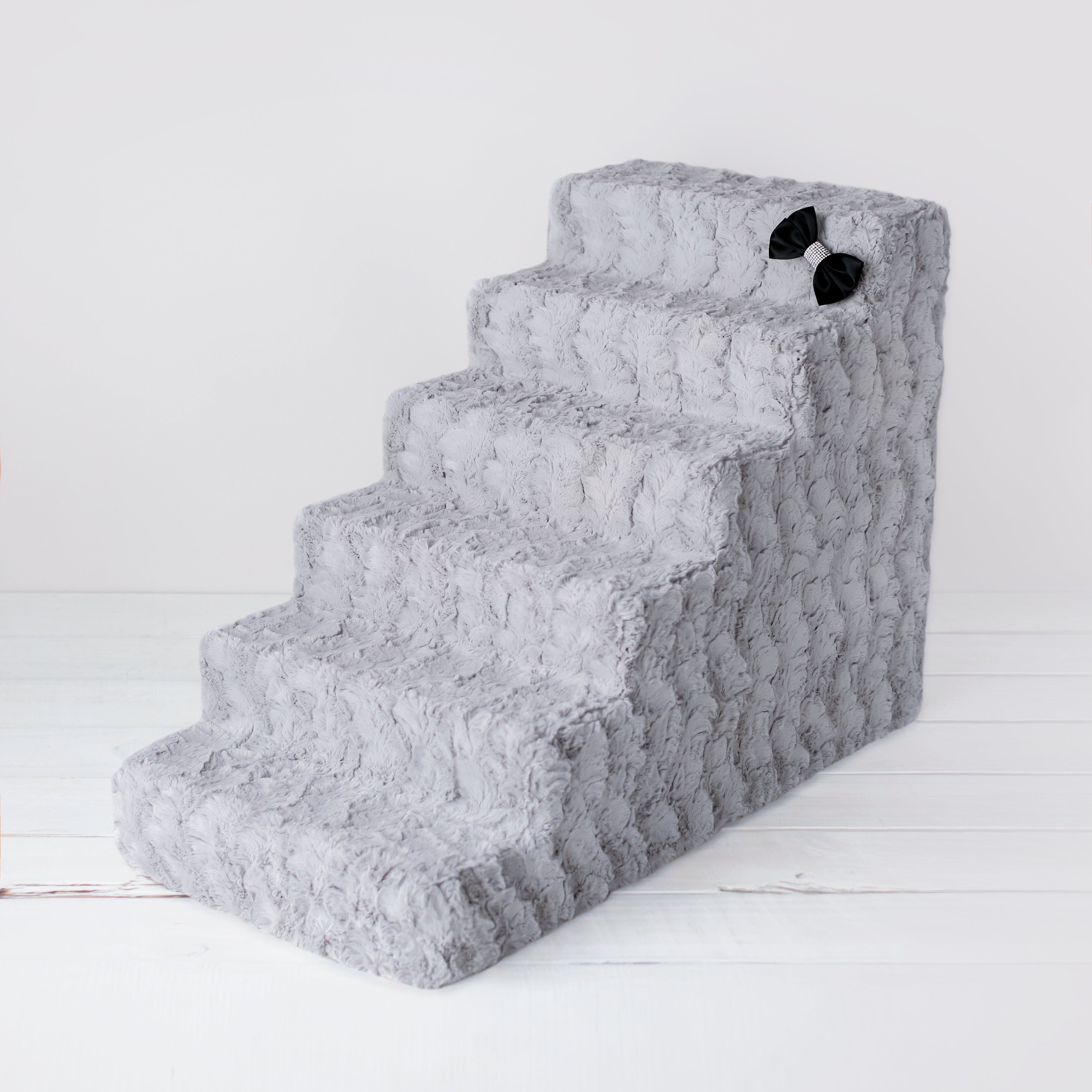 Pet Stairs: Dove Grey (6-Step)