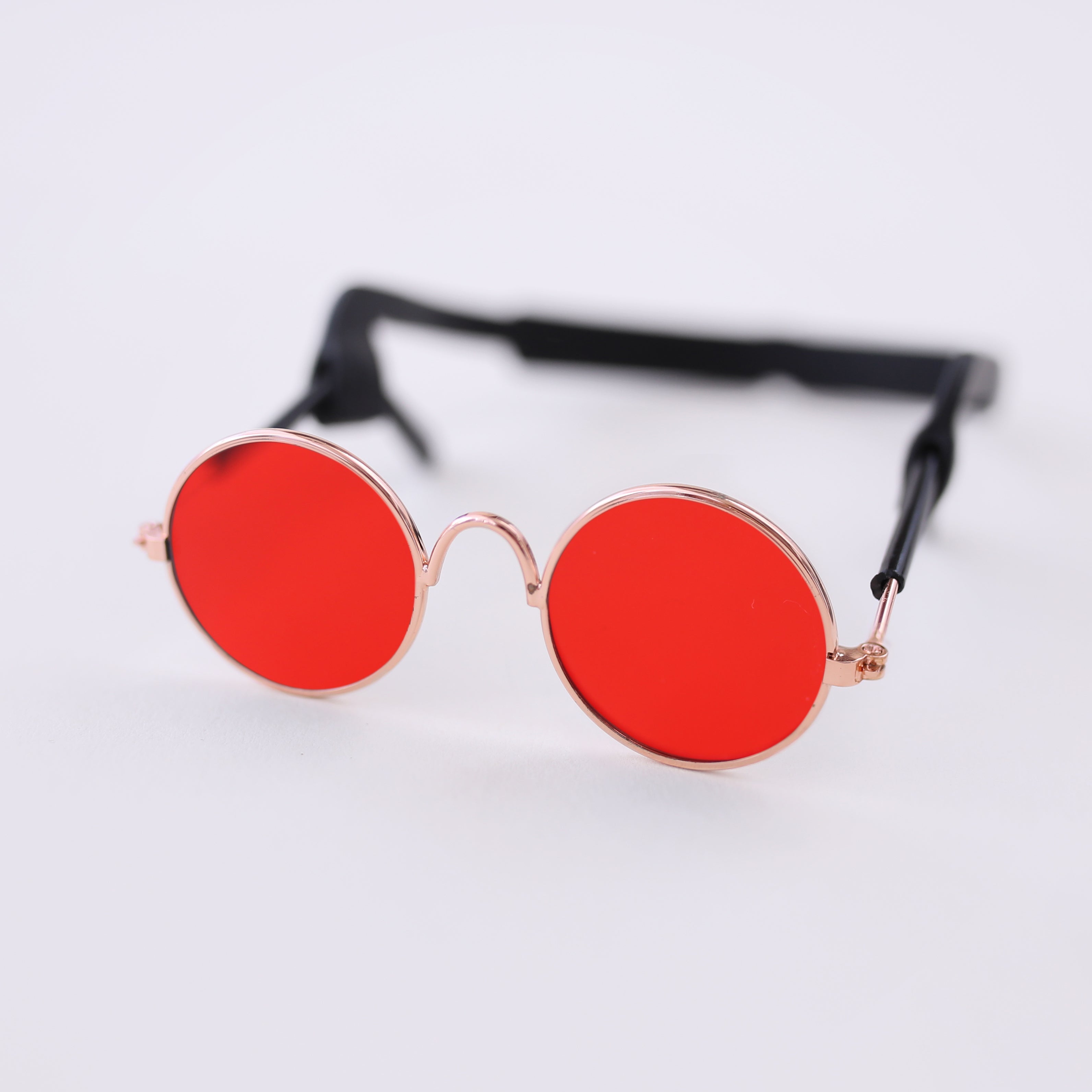 Dog eyewear - Red Retro Dog Sunglasses