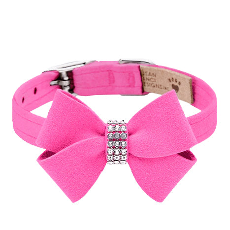 Nouveau Bow Collar: Pink Sapphire