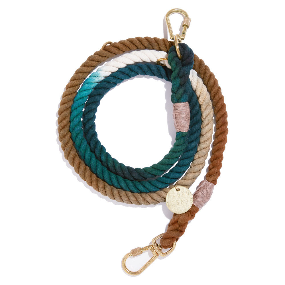Pet Boutique - Dog Leashes - Dog Accessories - The Catskill Ombre Rope Dog Leash Small by Found My Animal