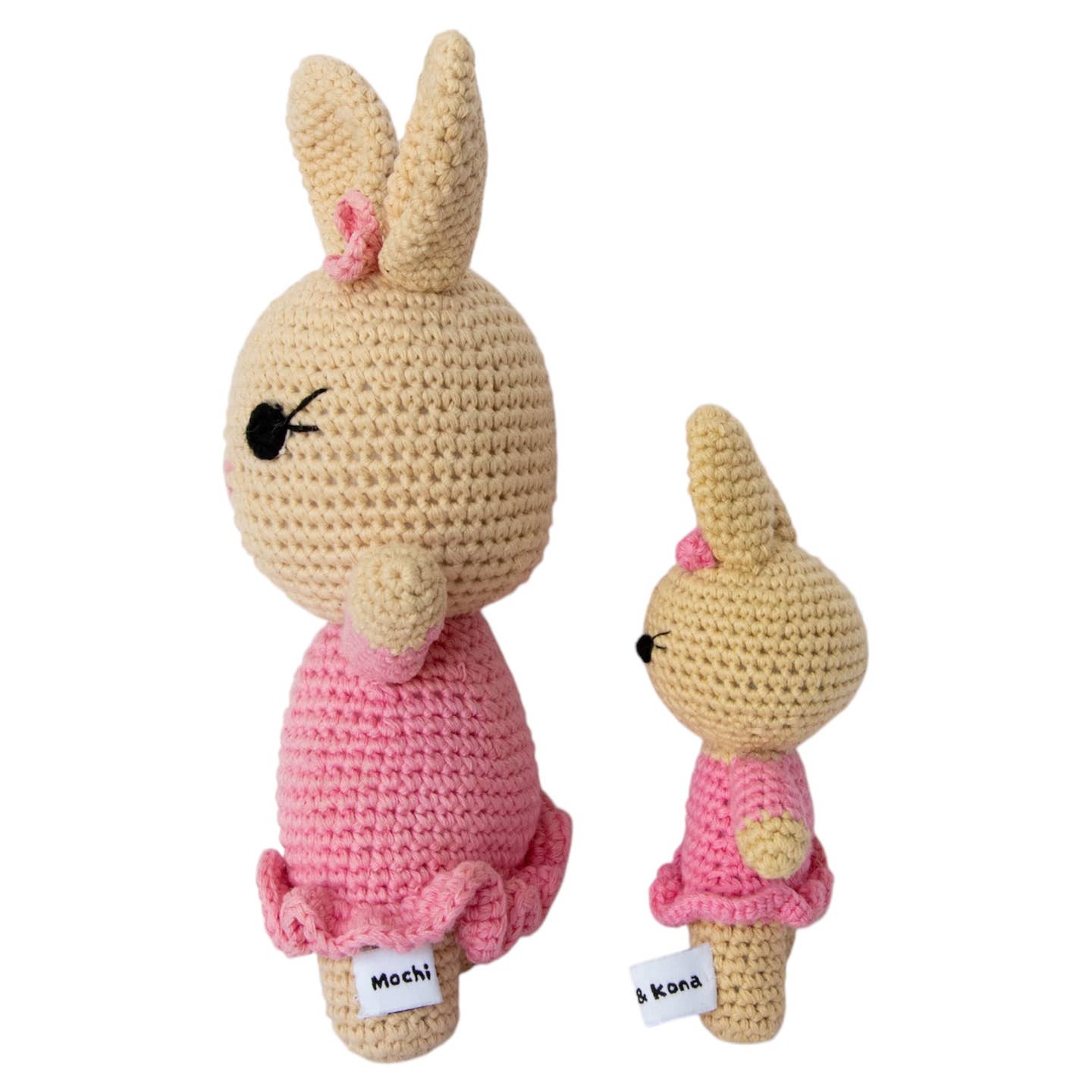 Big Bunny Crochet Dog Toy