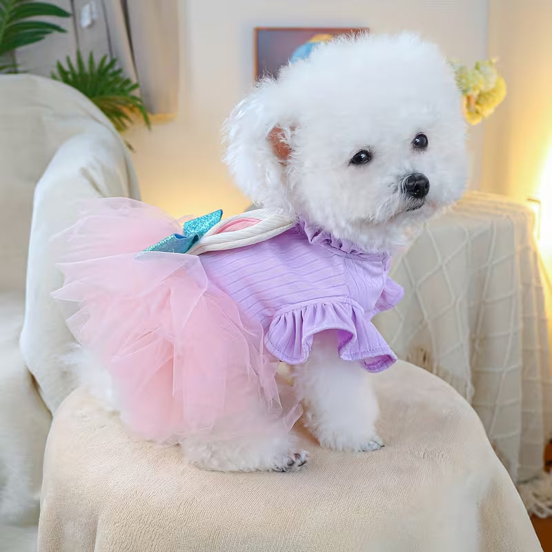 Easter Bunny Dog Dress