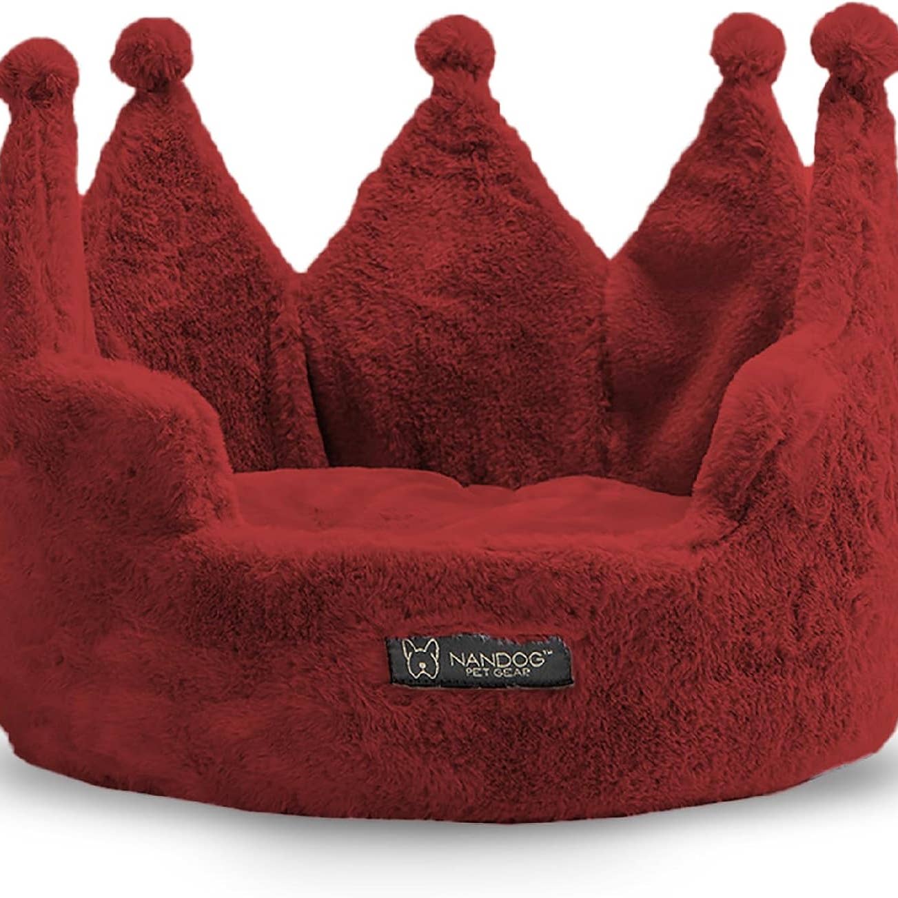 Royal Crown Dog Bed