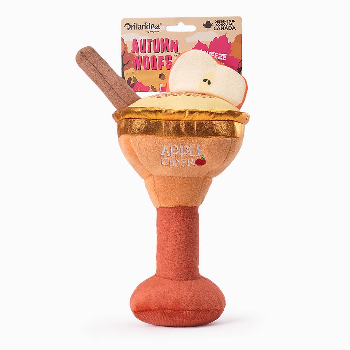 Apple Cider Cocktail Dog Toy