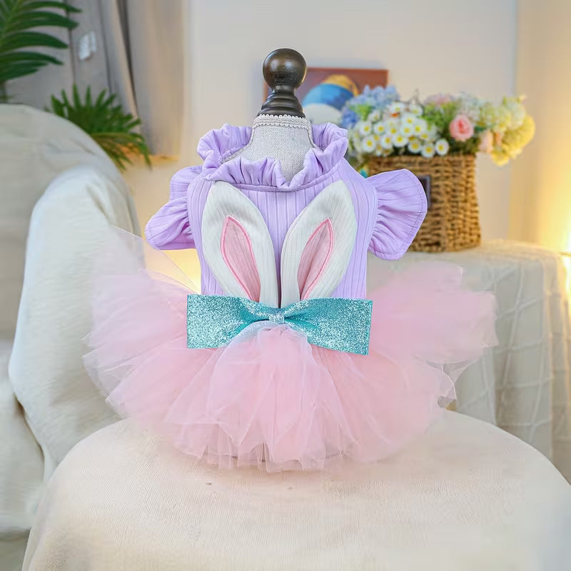 Easter Bunny Dog Dress