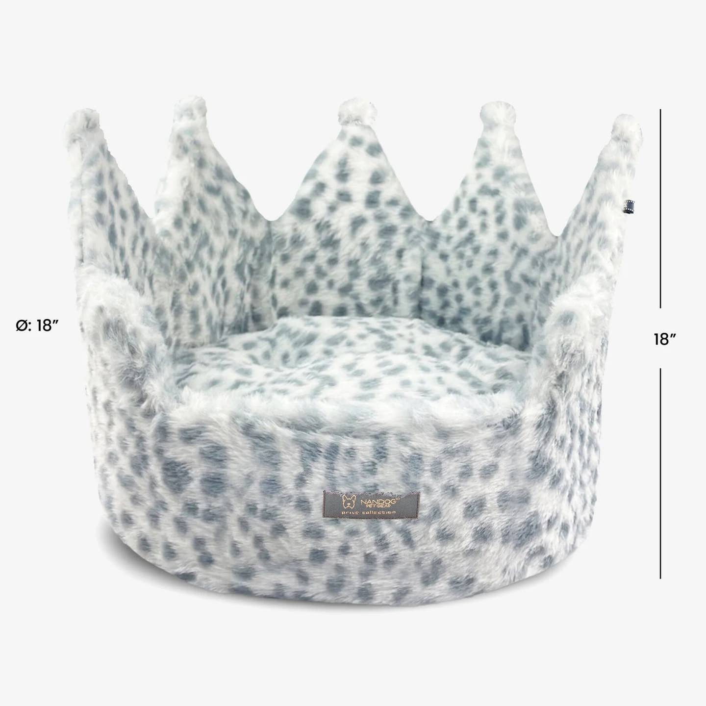 Royal Crown Dog Bed