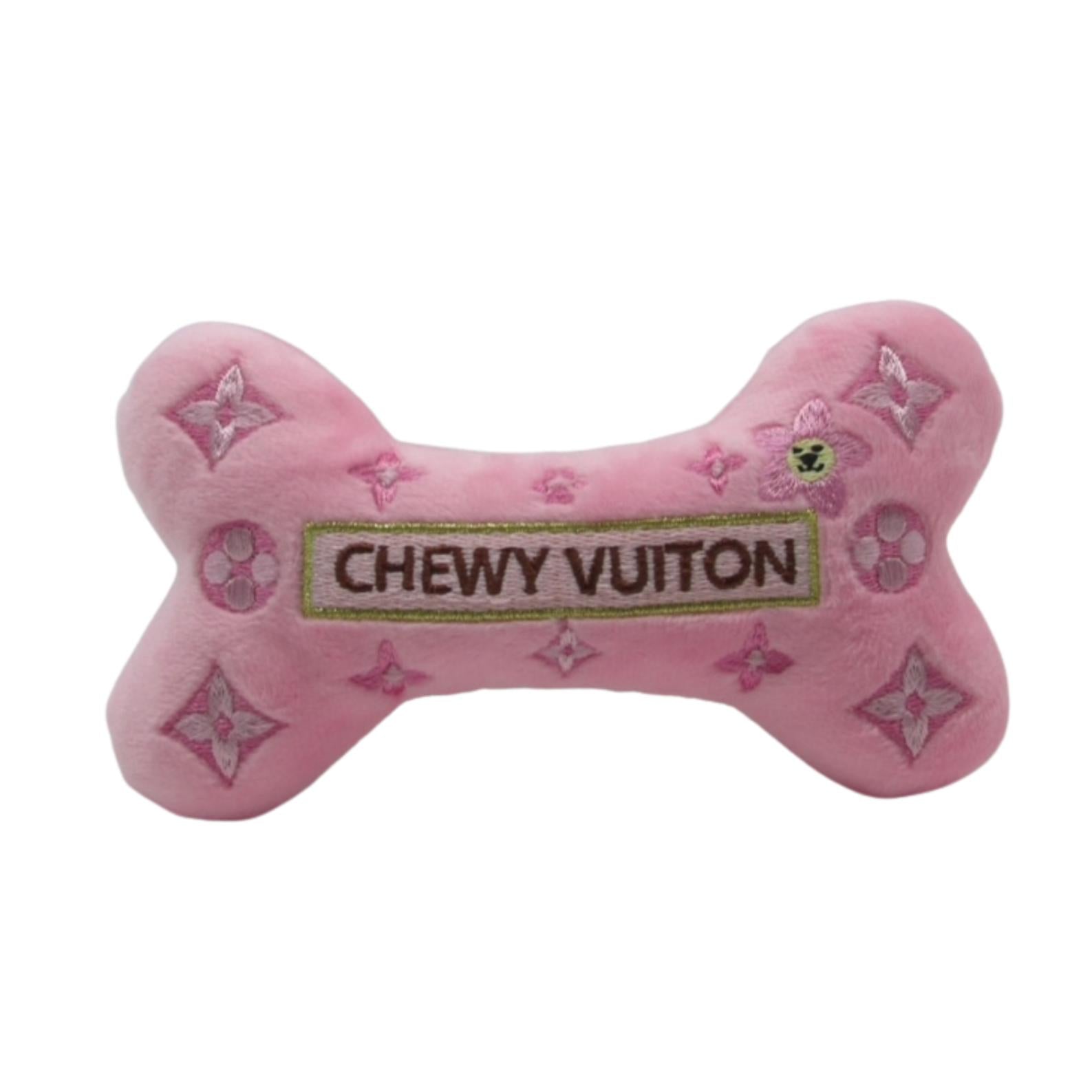 Blossom Chewy Vuiton Dog Bone