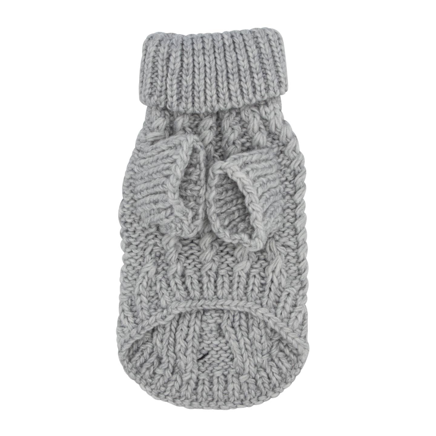 Cable Knit Dog Sweater
