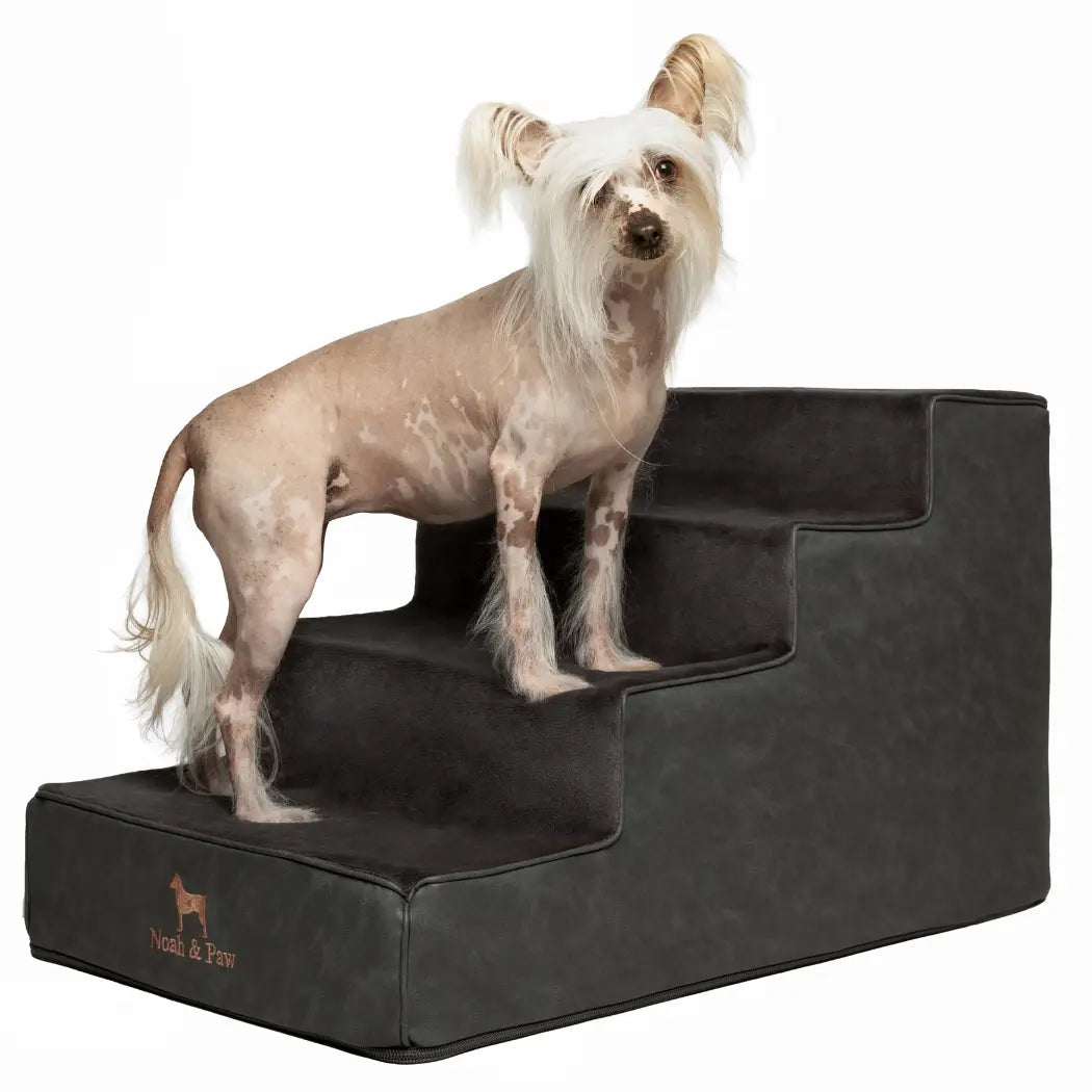 Luxury 4 Step Dog Stairs