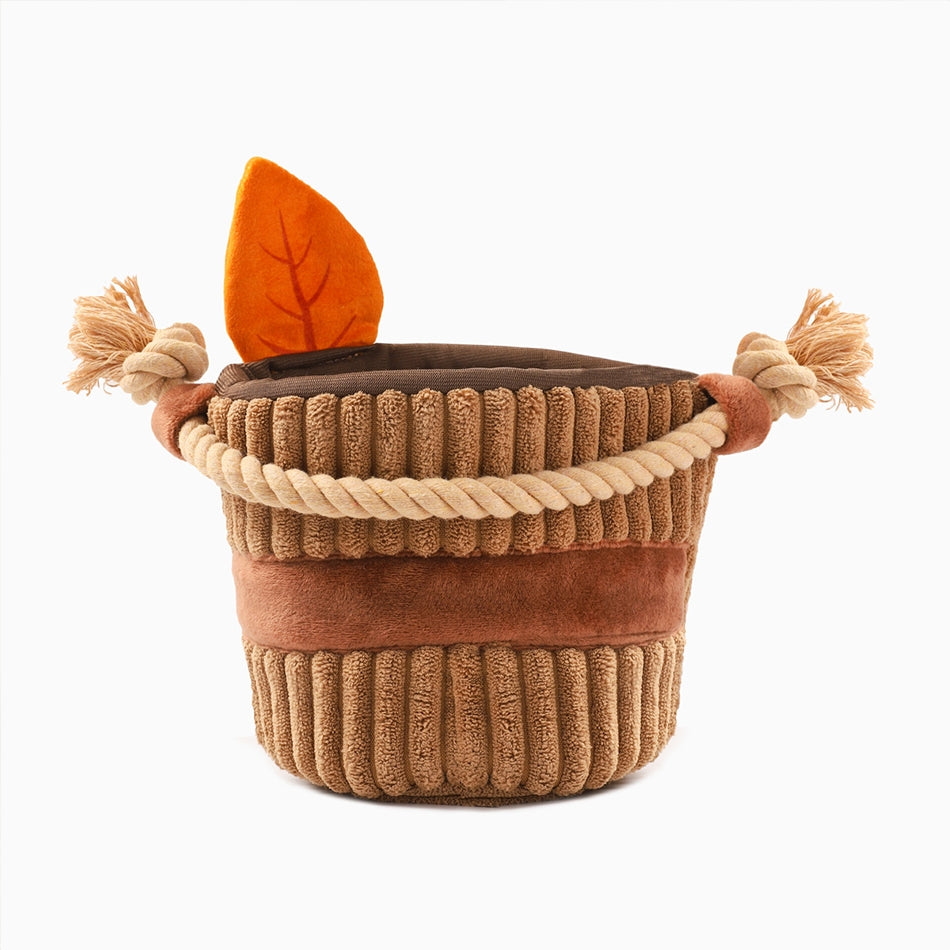 Apple Basket Dog Toy