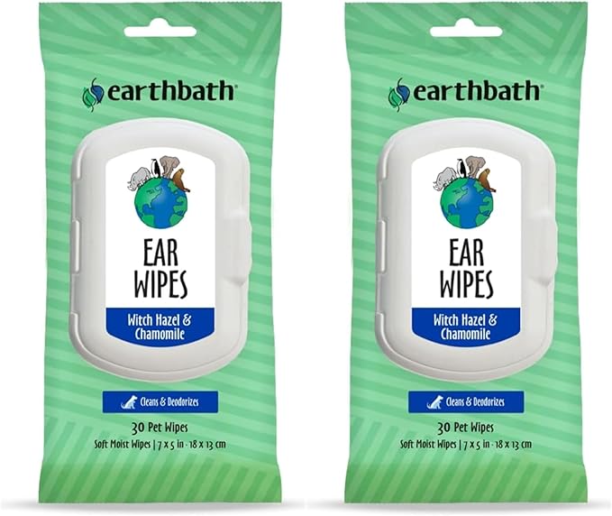 Ear Wipes For Dog Witch Hazel & Chamomile