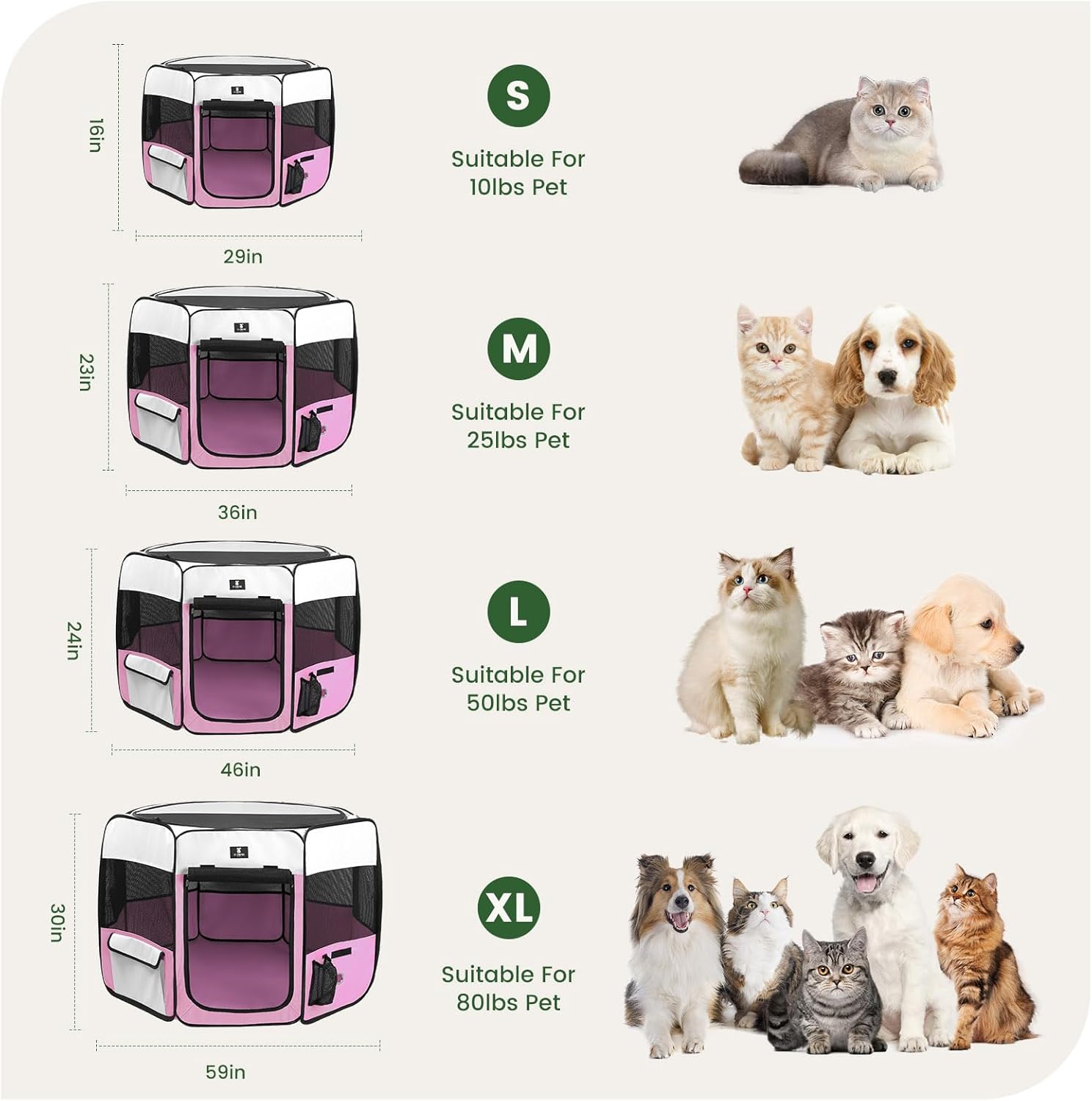 Portable Dog Playpen