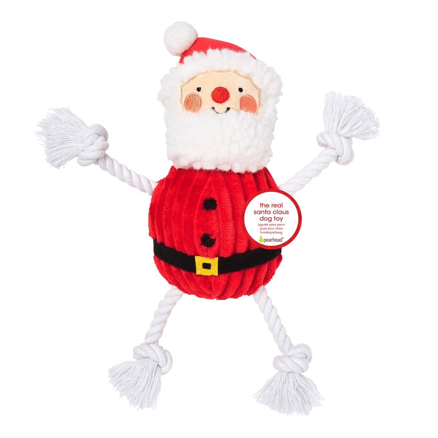 Santa Claus Rope Dog Toy