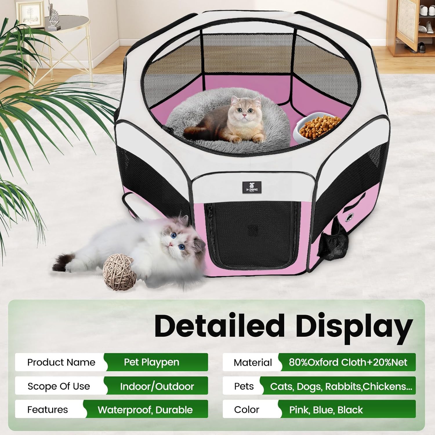 Portable Dog Playpen