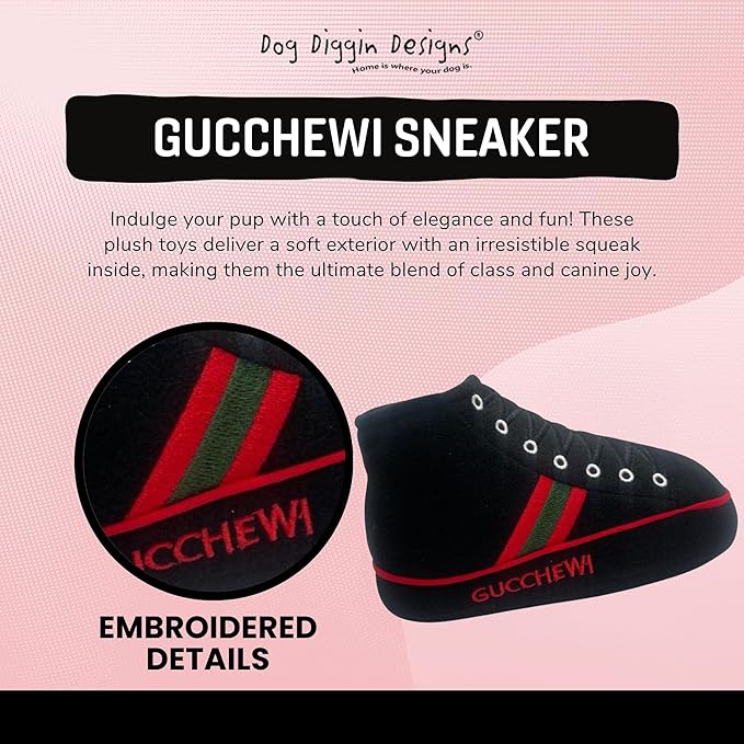 Gucchewi Sneaker Dog Toy