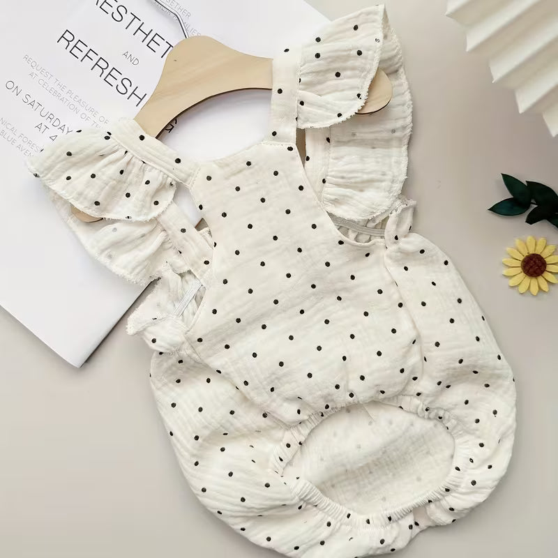 Polka Dot Dog Blouse