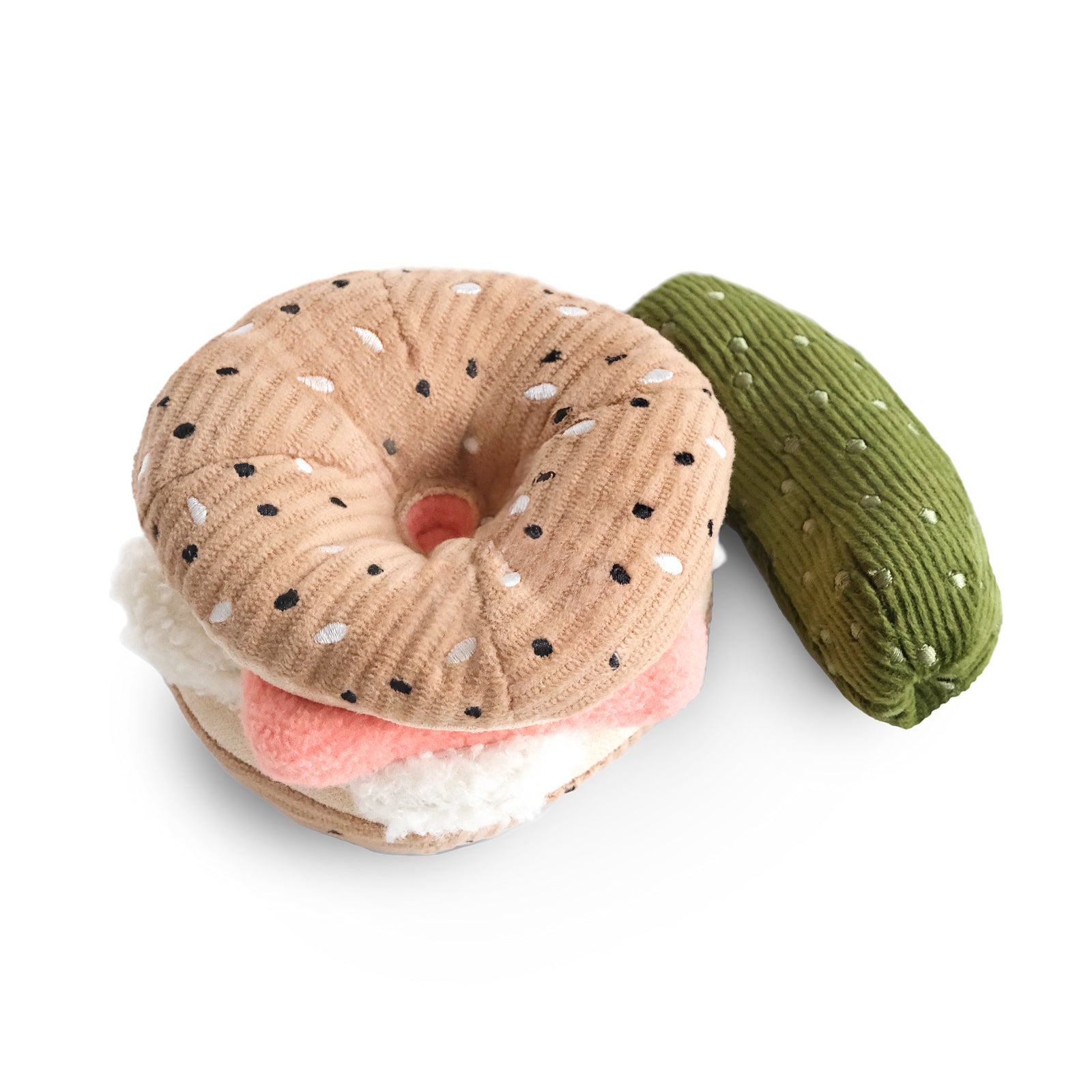 Enrichment Pickle and Bagel Dog Toy