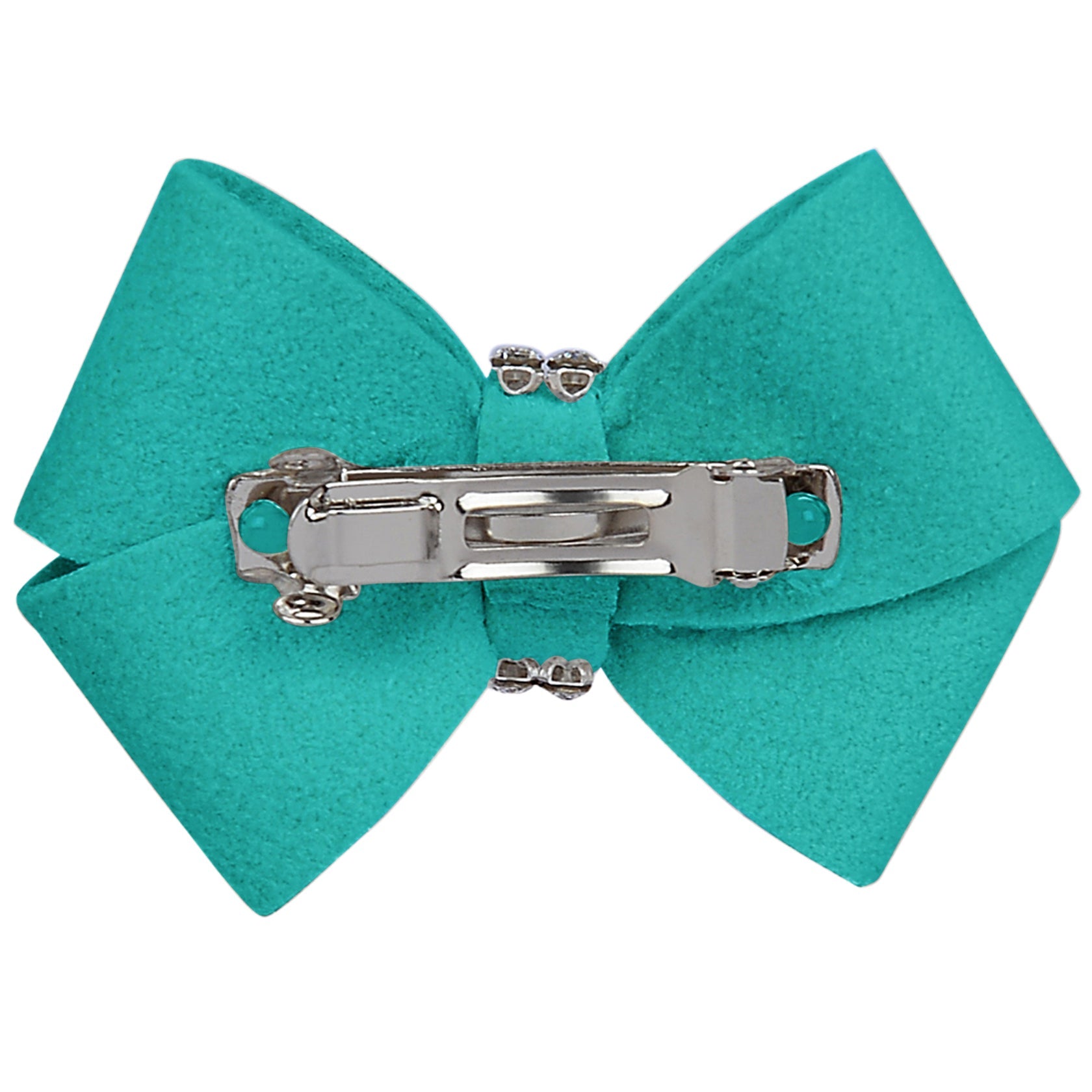 Double Nouveau Bow Dog Barrette