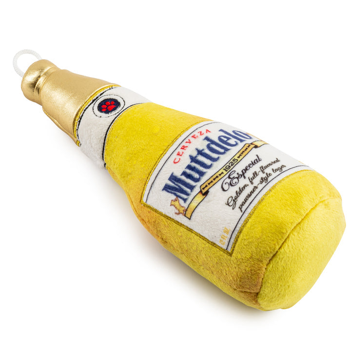 Muttdelo Beer Bottle Dog Toy