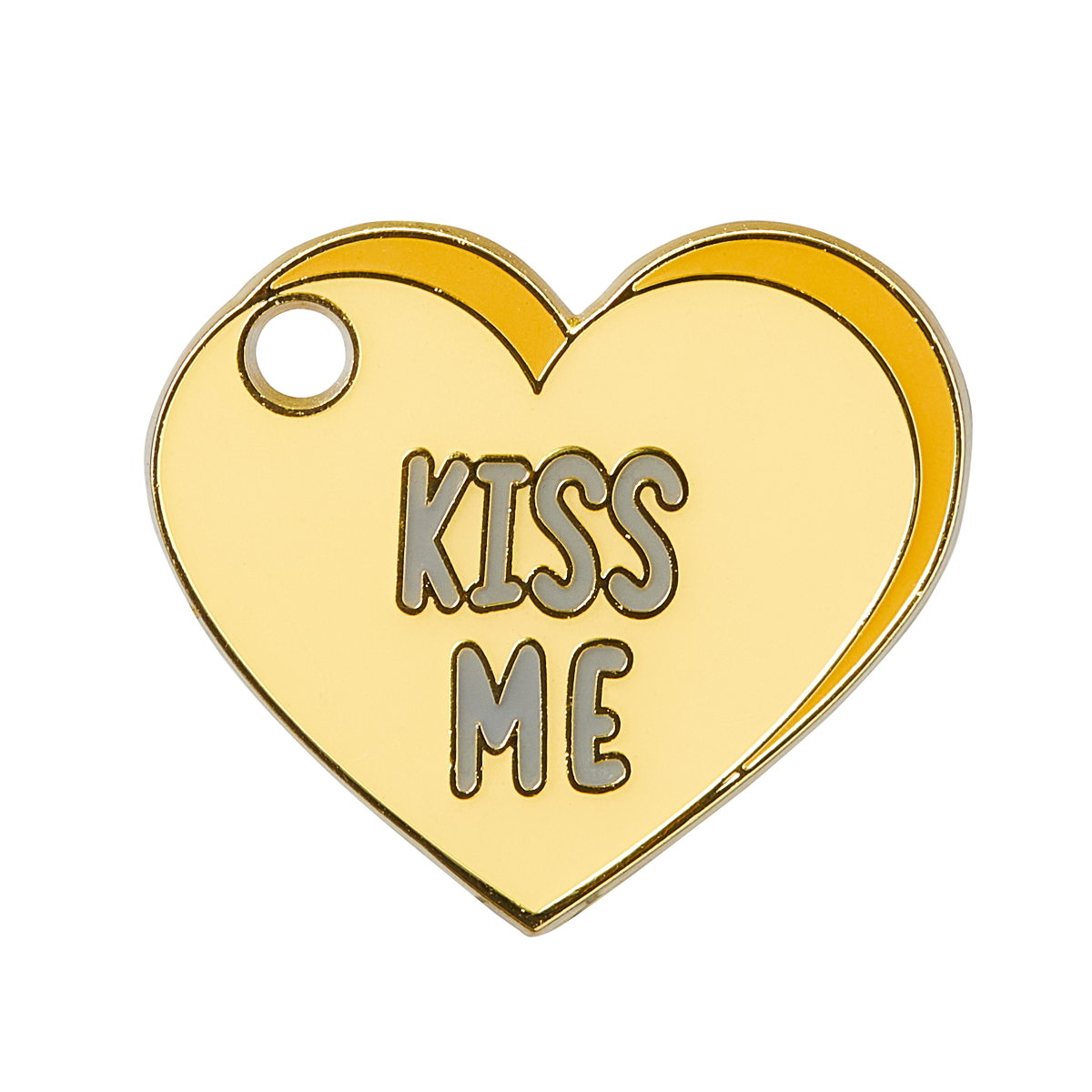 Kiss Me Pet ID Tag