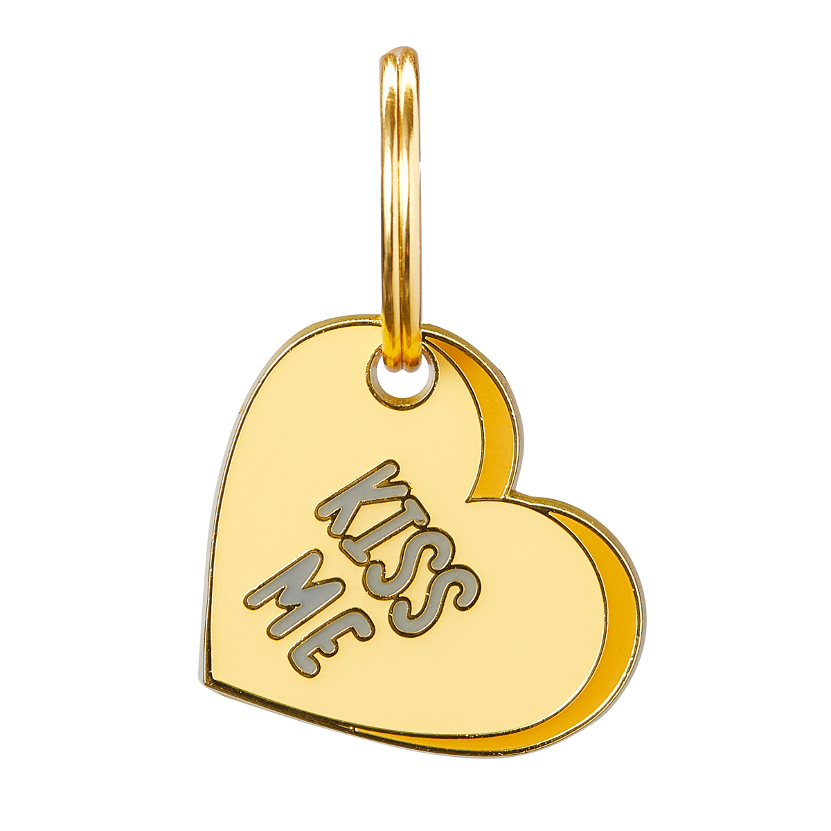 Kiss Me Pet ID Tag