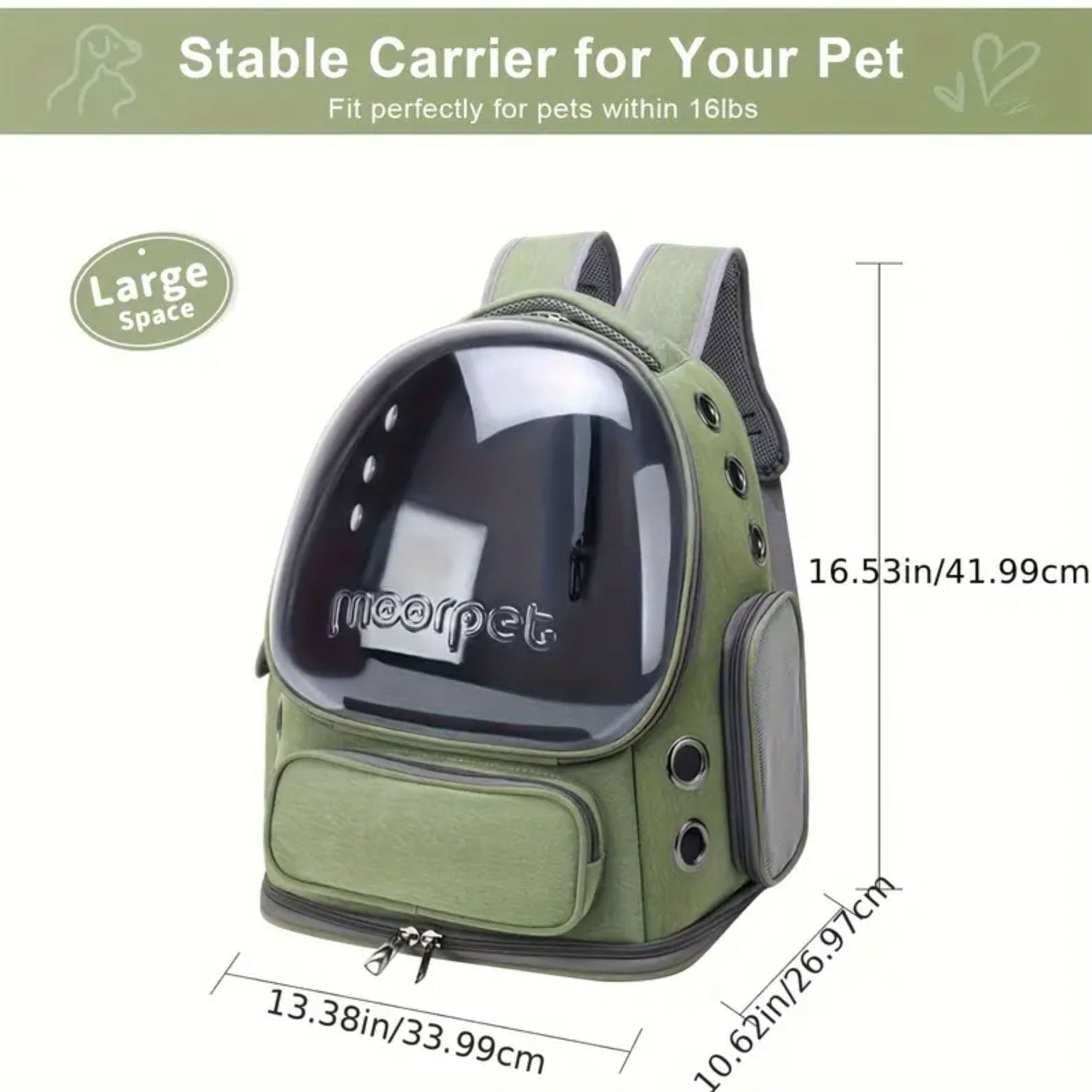 Dog Adventure Backpack