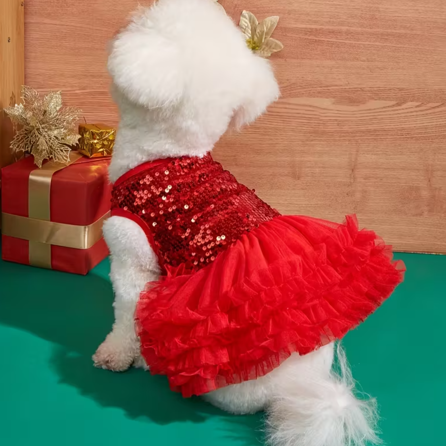 Sequin TuTu Dog Dress
