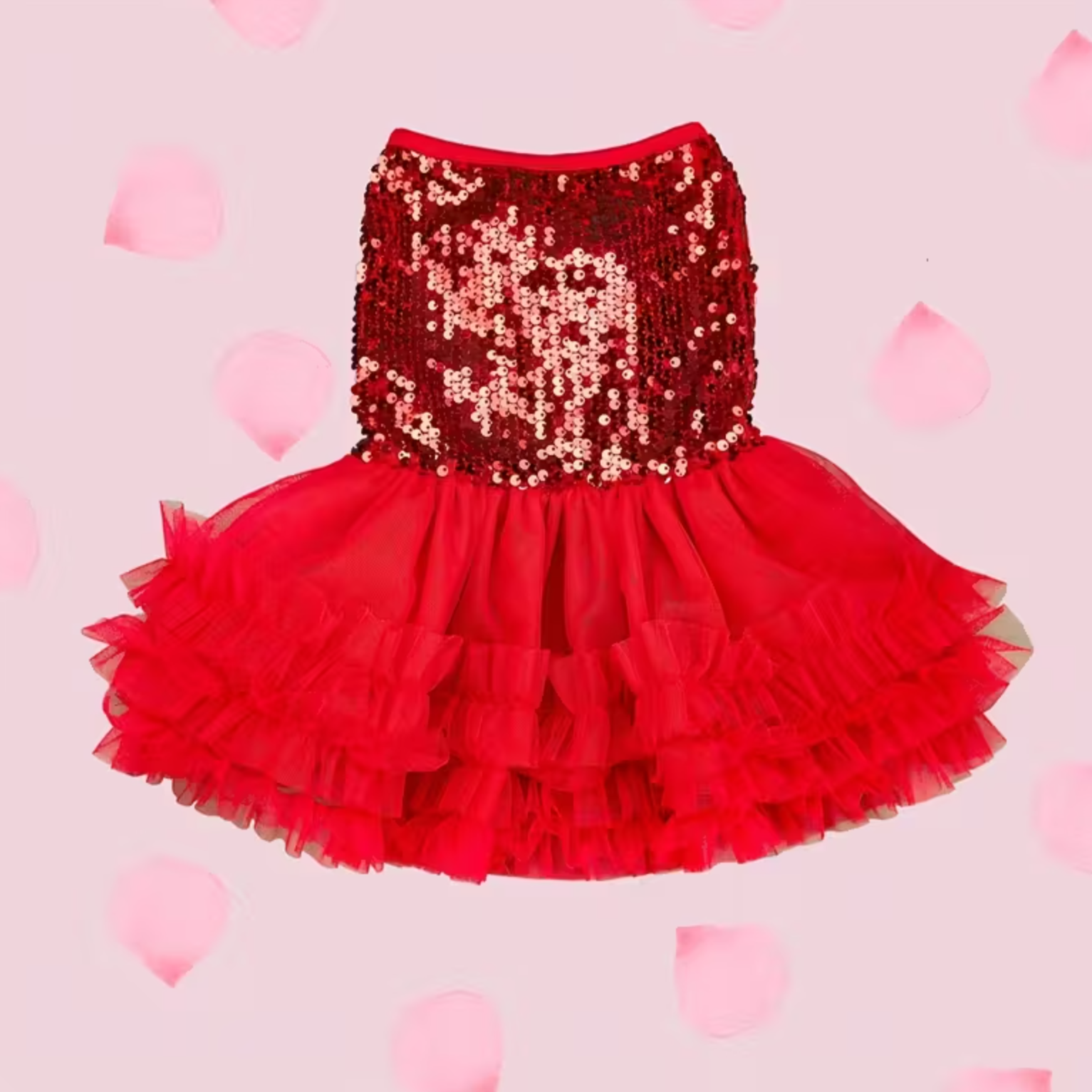 Sequin TuTu Dog Dress