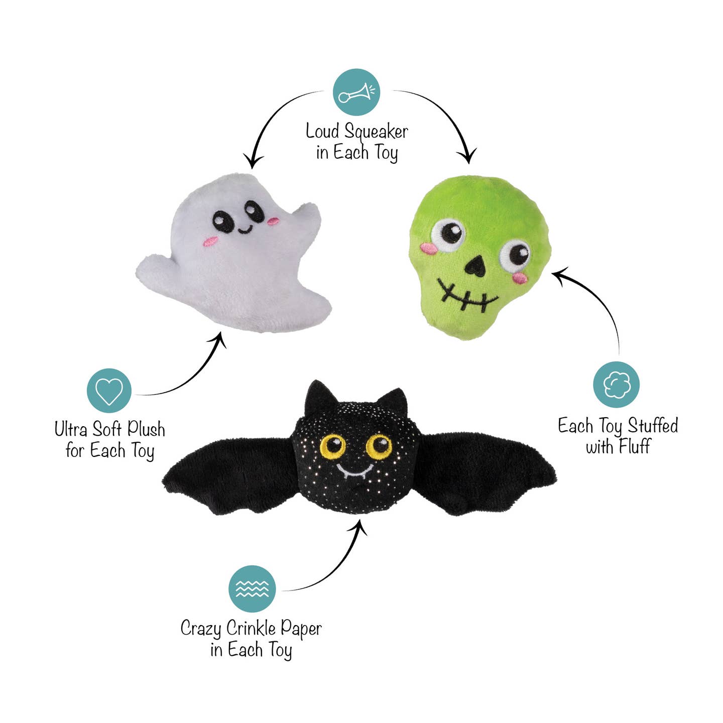 Boo Yah Dog Toy Set