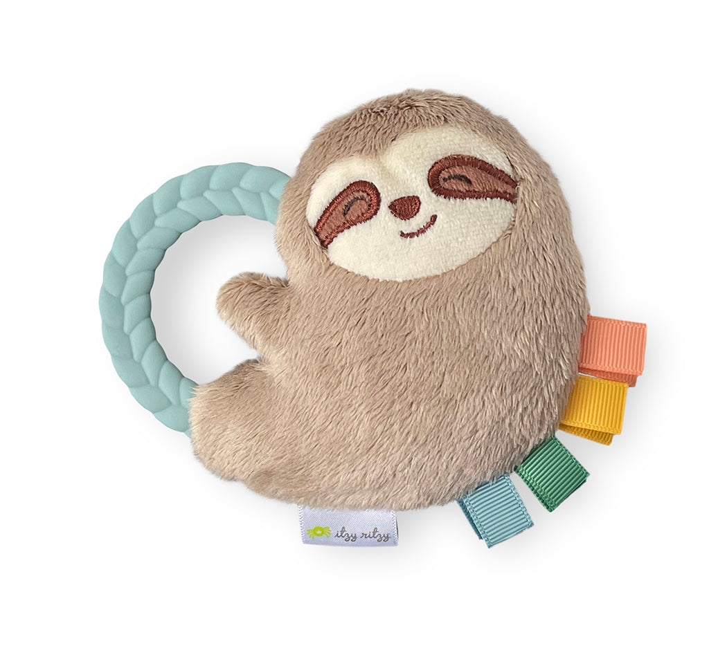 Plush Teether Sloth Dog Toy