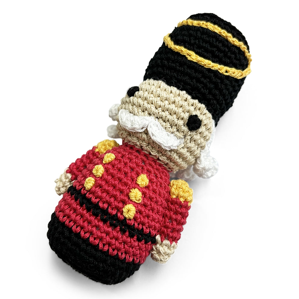 nutcracker crochet dog toy