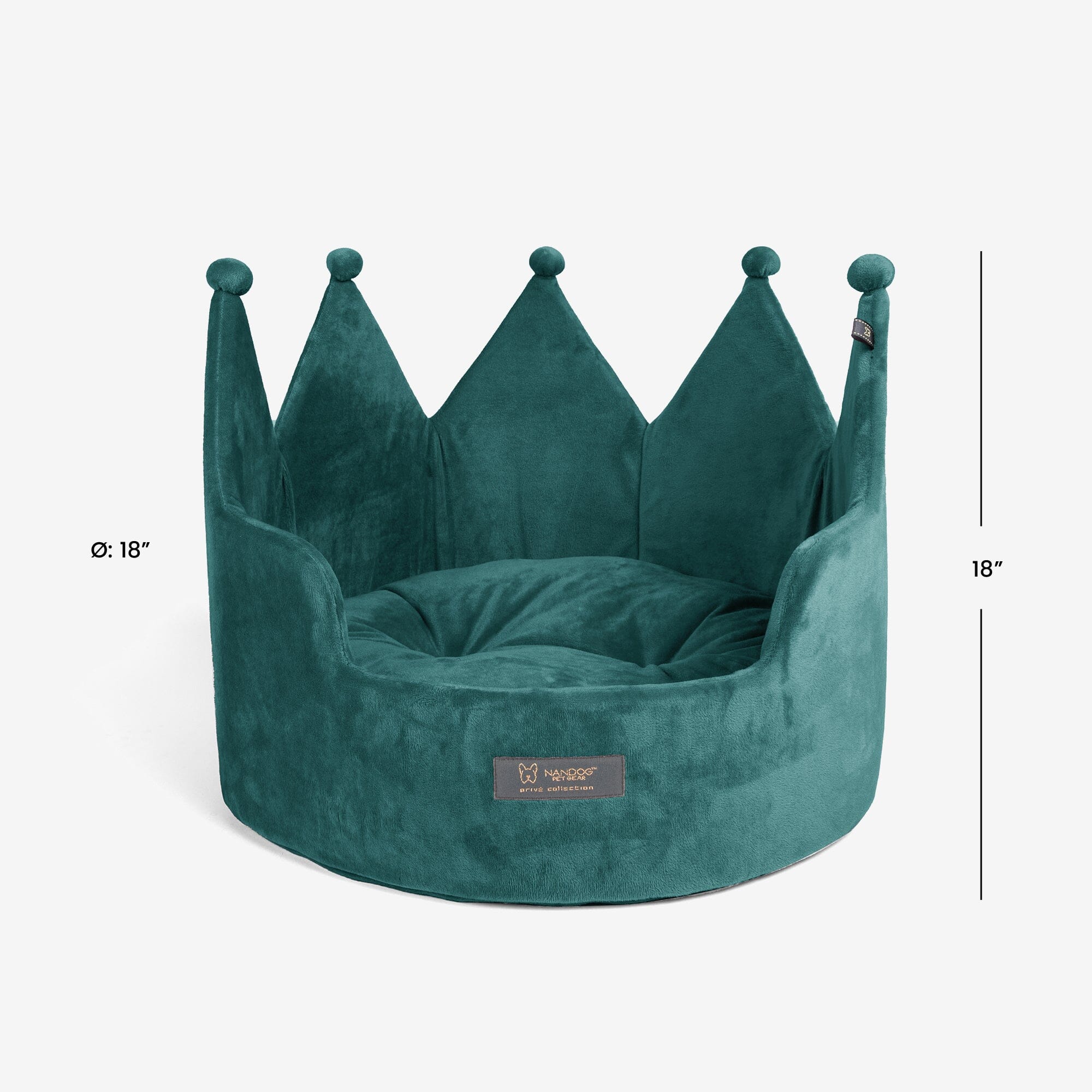 Royal Crown Dog Bed