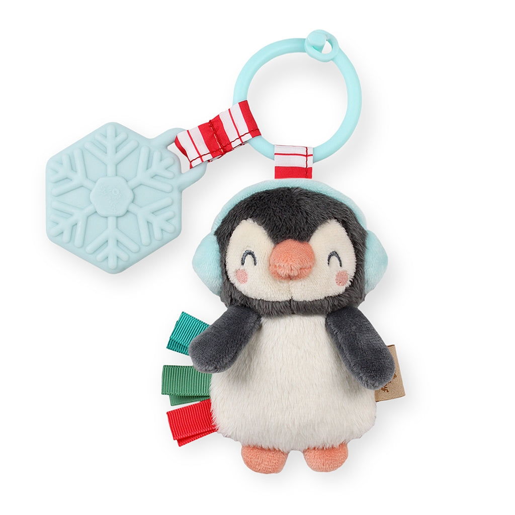 Holiday's Teether Penguin Dog Toy