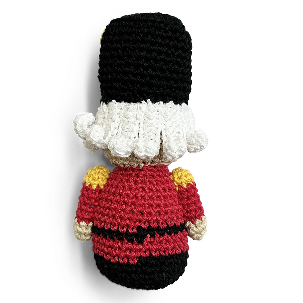 Nutcracker Crochet Dog Toy