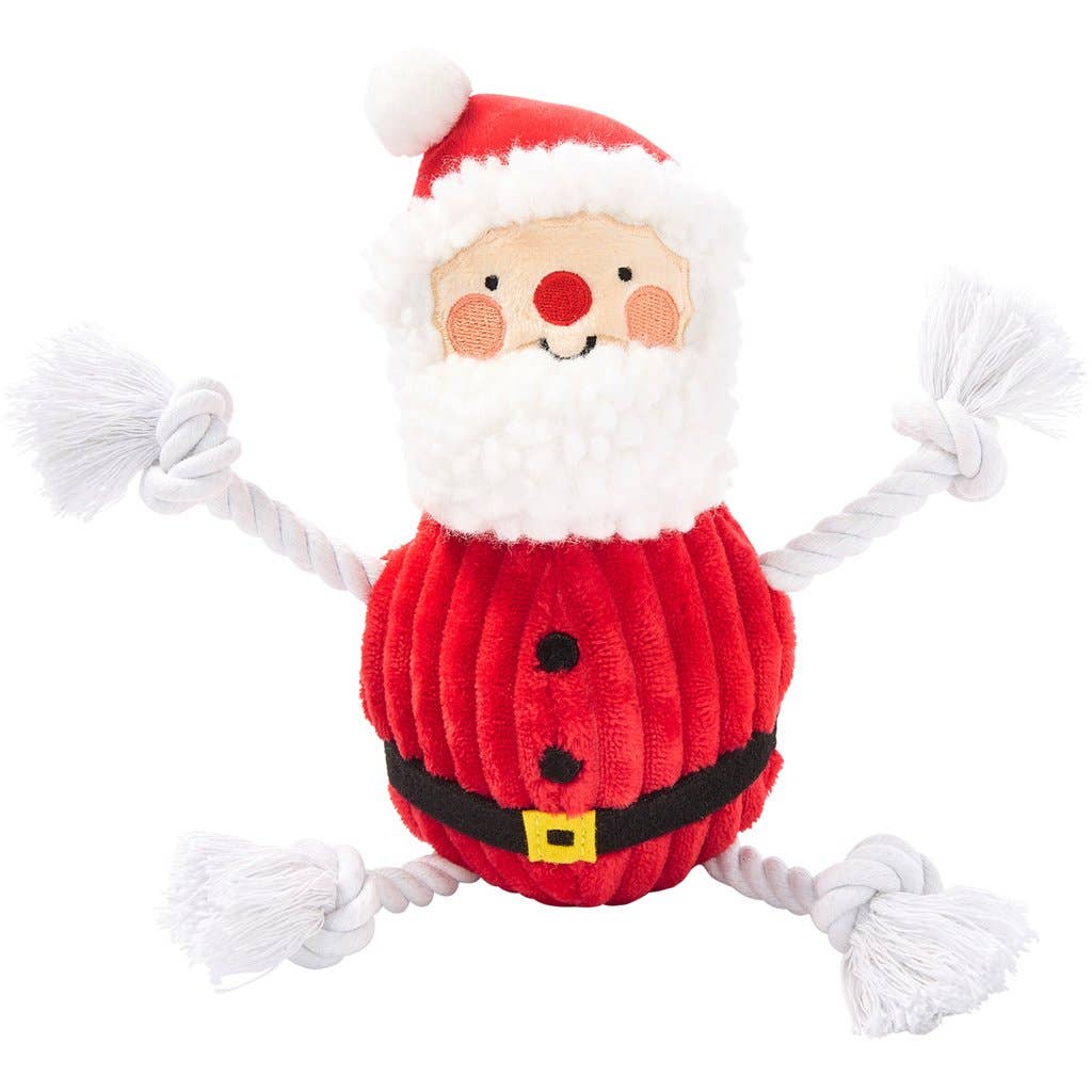 Santa Claus Rope Dog Toy