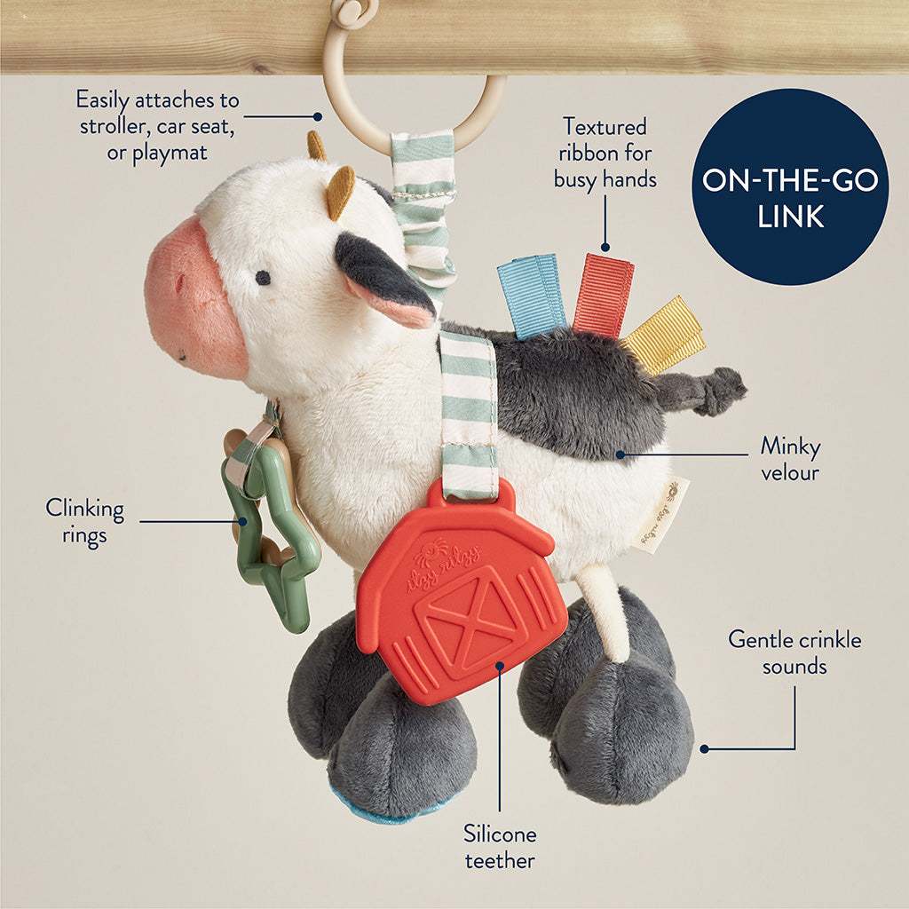 Teether Cow Dog Toy