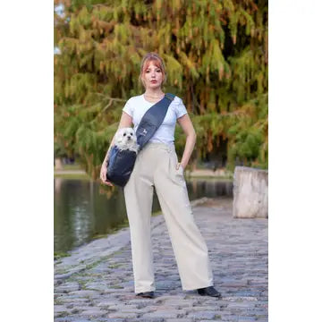 Vegan Leather Dog Sling