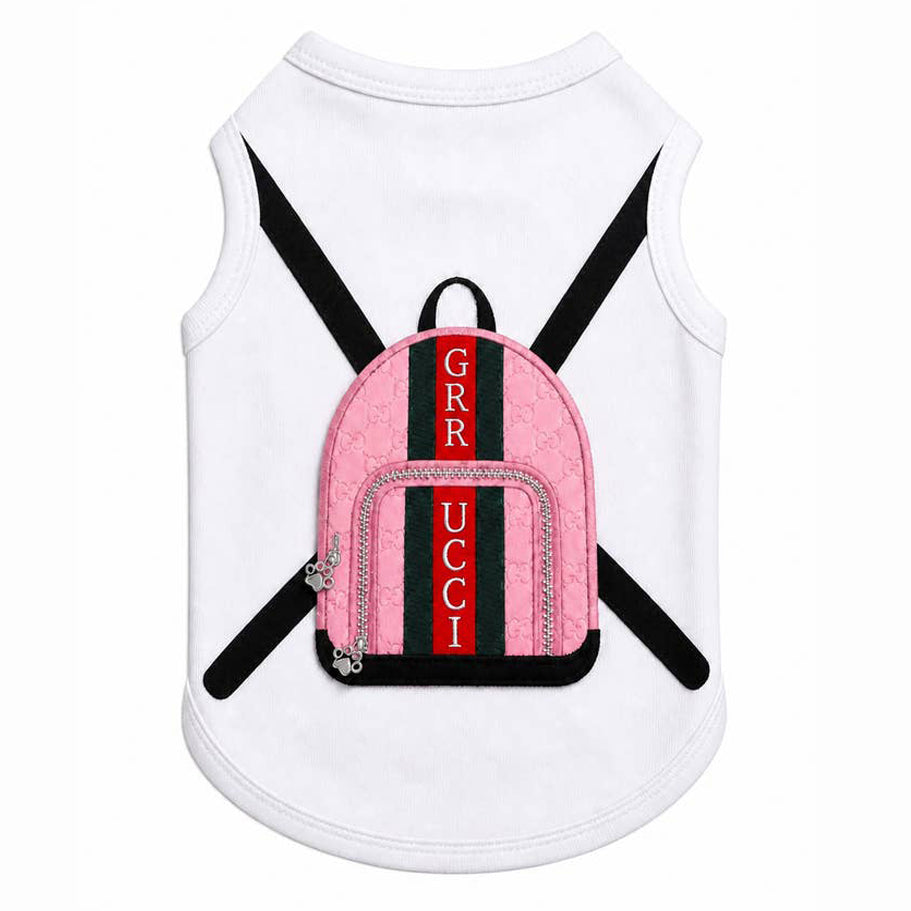 Grrucci Backpack Dog Tee