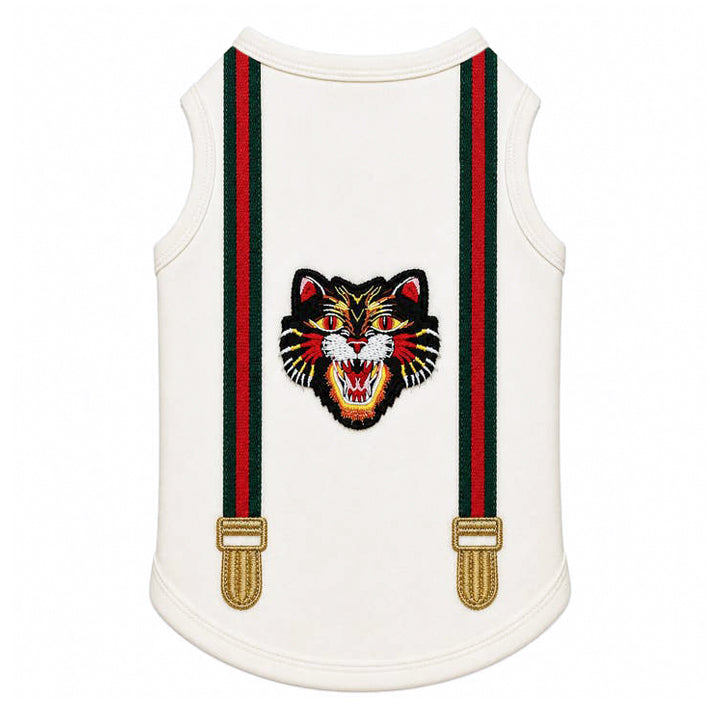 Big Cat Graphic Dog Tank