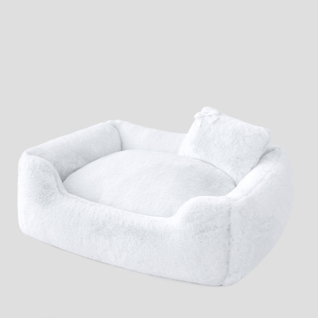 Divine Dog Bed: White
