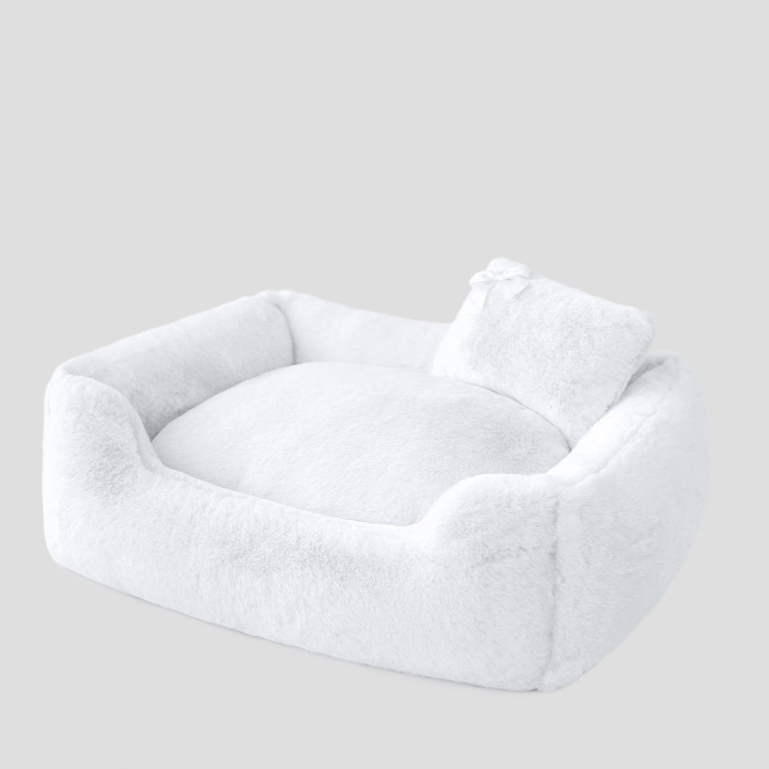 Divine Dog Bed White TeaCups, Puppies & Boutique