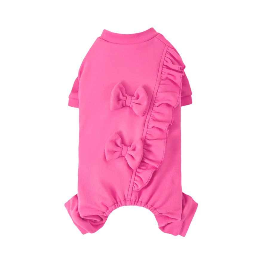 Cozy Ruffle Dog Pajamas